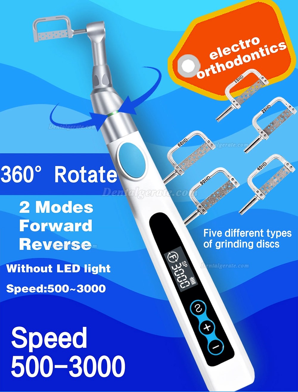 Westcode Dental IPR Kit (IPR-Handst&uuml;ck + Winkelst&uuml;ck + IPR-Messger&auml;t)